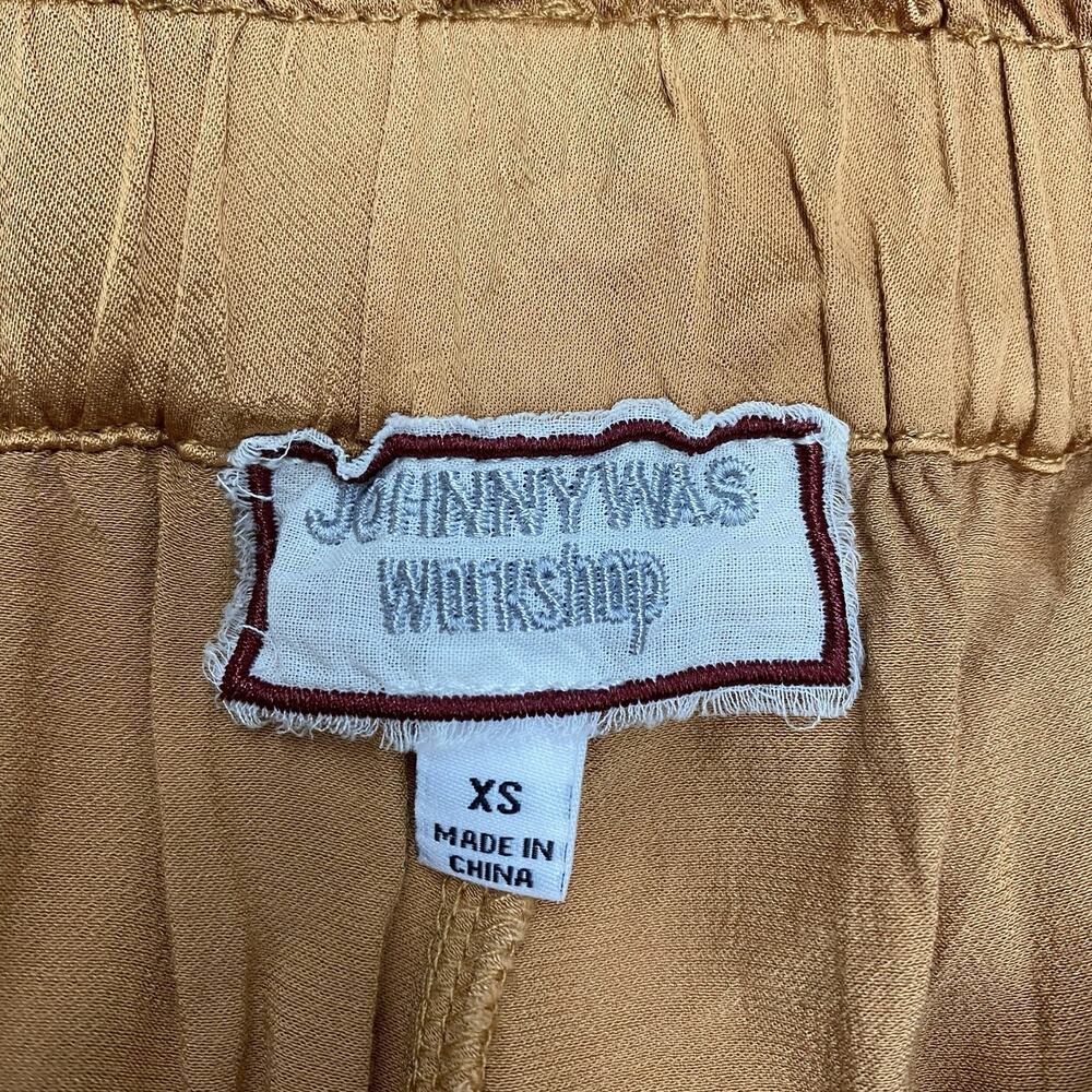 Johnny Was Workshop Embroidered 2 Pc Silk Blend Kimono Jacket Wide Leg Pant Set - Picture 6 of 16